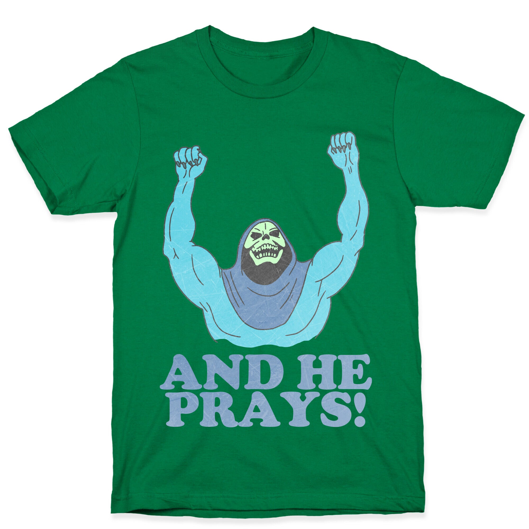 SKELETOR (AND HE PRAYS!) - VINTAGE T-Shirt